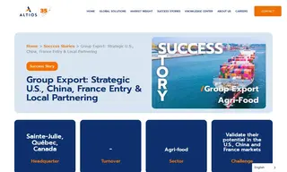 Preview of the Group Export Agri-Food Case Study