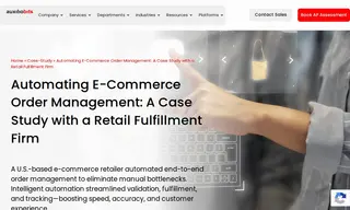Preview of the Mid-sized U.S.-based E-commerce Retailer Case Study