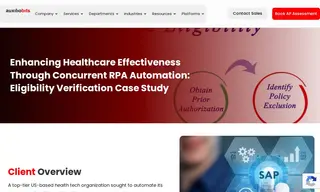 Preview of the Top-tier US-based Health Tech Organization Case Study