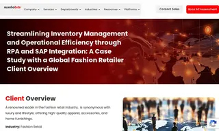 Preview of the Global Fashion Retailer Case Study