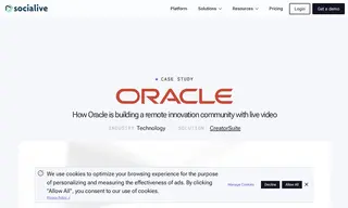 Preview of the Oracle Industries Innovation Lab Case Study