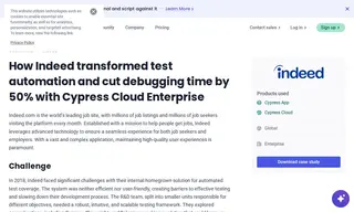 Preview of the Indeed Case Study