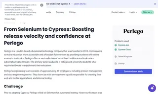 Preview of the Perlego Case Study