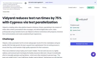 Preview of the Vidyard Case Study