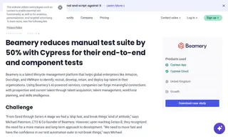 Preview of the Beamery Case Study