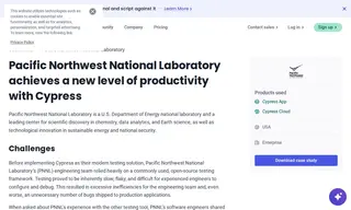 Preview of the Pacific Northwest National Laboratory Case Study