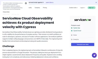 Preview of the ServiceNow Case Study