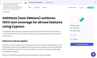 Preview of the SaltStack Case Study