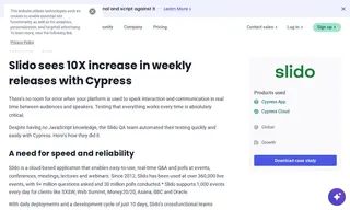 Preview of the Slido Case Study
