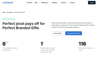 Preview of the Perfect Branded Gifts Case Study