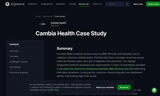 Preview of the Cambia Health Solutions Case Study