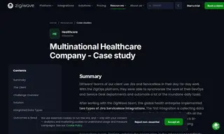 Preview of the Multinational Healthcare Company Case Study