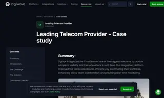 Preview of the Leading Telecom Provider Case Study