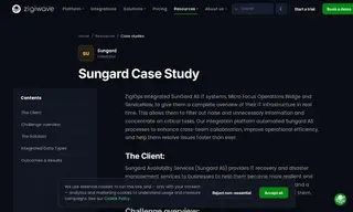 Preview of the SunGard Case Study