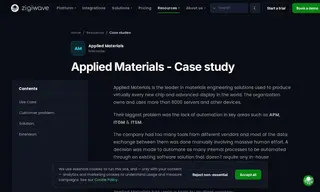 Preview of the Applied Materials Case Study