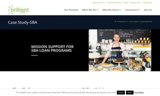 Preview of the U.S. Small Business Administration Case Study