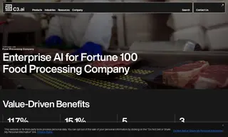 Preview of the Fortune 100 Food Processing Company Case Study