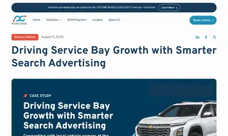 Preview of the Chevrolet Dealership in the Northeast Case Study