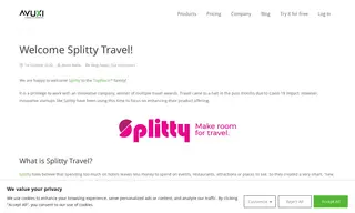 Preview of the Splitty Travel Case Study