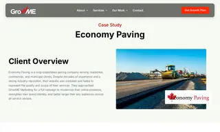 Preview of the Economy Paving Case Study