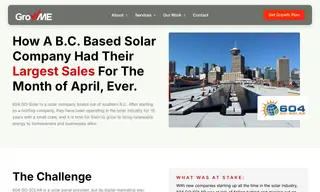 Preview of the 604 Go-solar Case Study