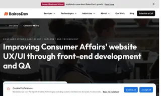Preview of the Consumer Affairs Case Study