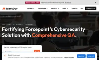 Preview of the Forcepoint Case Study