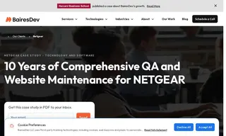 Preview of the Netgear Case Study