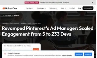Preview of the Pinterest Case Study