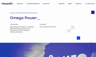Preview of the Omega Power Technologies Case Study