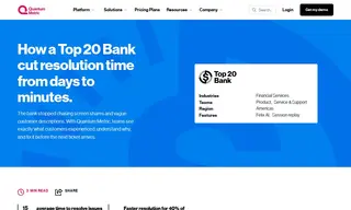 Preview of the Top 20 Bank Case Study