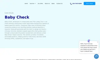 Preview of the Lullaby Trust Baby Check Case Study