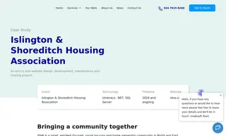 Preview of the Islington & Shoreditch Housing Association (isha) Case Study