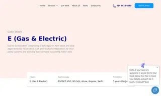 Preview of the E (Gas & Electric) Case Study