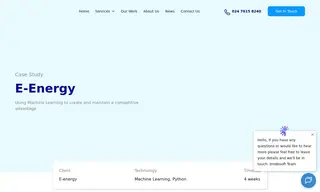Preview of the E-Energy Case Study