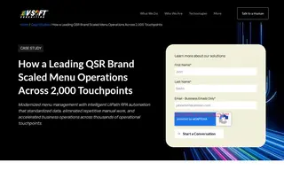 Preview of the Leading QSR Brand Case Study