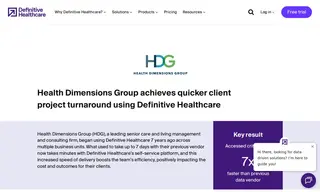 Preview of the Health Dimensions Group (hdg) Case Study