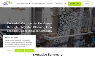 Preview of the Leading Global Tobacco Company Case Study