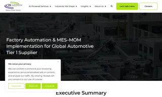 Preview of the Global Automotive Tier 1 Supplier Case Study