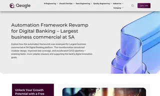 Preview of the Largest Business Commercial at SA Bank Case Study