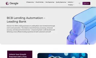 Preview of the BCB Lending (Leading Bank) Case Study