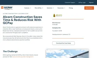 Preview of the Alcorn Construction Case Study