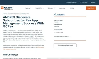 Preview of the Andres Construction Case Study