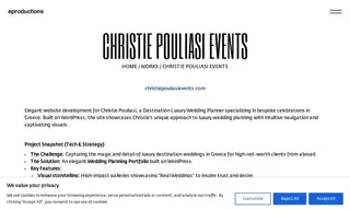 Preview of the Christie Pouliasi Events Case Study