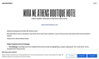 Preview of the Mira Me Athens Hotel Case Study