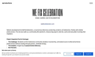 Preview of the WeFixCelebration Case Study