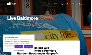 Preview of the Live Baltimore Case Study