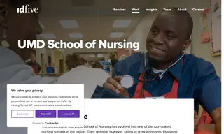 Preview of the University of Maryland School of Nursing Case Study