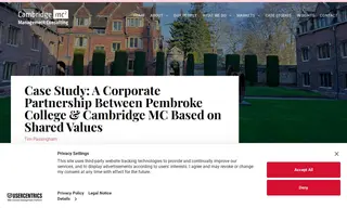 Preview of the Pembroke College Case Study
