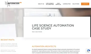 Preview of the Industry Leading Life Science Company Case Study